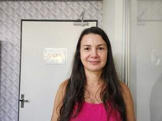 Luceia Fernandes, coordenadora da coleta do Hemsul de Campo Grande (Foto: Geniffer Valeriano)
