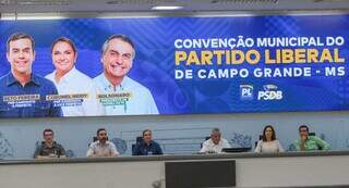 Convenção municipal do PL foi liderada por Aparecido Portela, conhecido como &#34;Tenente Portela&#34;, que chegou a se apresentar como pré-candidato a prefeito da Capital, mas abriu mão para apoiar a chapa tucana. (Foto: Juliano Almeida)