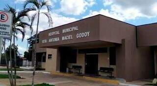 Fachada do Hospital Municipal Rita Antônia Maciel Godoy, em Caracol (Foto: Divulgação)