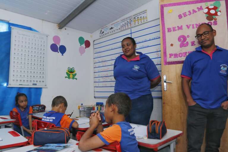 Alunos em sala de aula. (Foto: Paulo Francis)