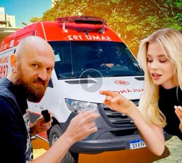 Vídeo compara ambulância com carrão e pega mal 