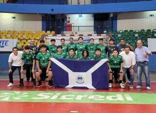 Time de Aquidauana que representou Mato Grosso do Sul na competição (Foto: Gabriel de Matos)