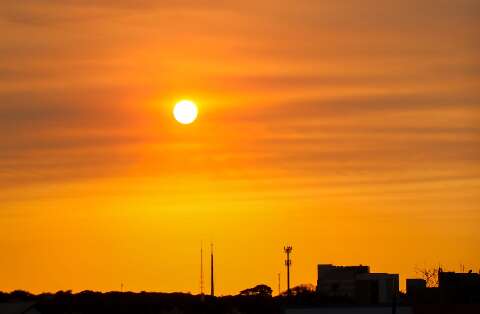 Sábado será de tempo seco com temperaturas elevadas em todo o Estado 