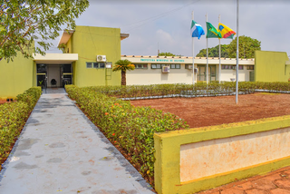 Fachada da Prefeitura Municipal de Selvíria, município com pouco mais de 6 mil habitantes (Foto: reprodução)