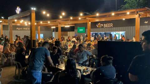 Bar do Coophasul aposta em sorteio de litrão para povo ficar até o final
