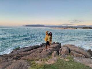 Registro feito em Guarda do Embau, praia localizada em Santa Catarina (Foto: Arquivo Pessoal)