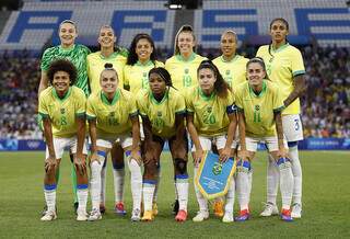 Time titular contra a Espanha (Foto: Rafael Ribeiro/CBF)