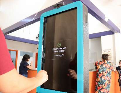 Com totem e biometria facial, Capital inova em posto de saúde inteligente