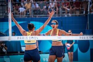 Dupla brasileira de v&ocirc;lei de praia est&aacute; na final dos Jogos Ol&iacute;mpicos de Paris