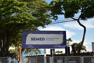 Fachada da Secretaria Municipal de Educação, em Campo Grande. (Foto: Arquivo/Prefeitura de Campo Grande)