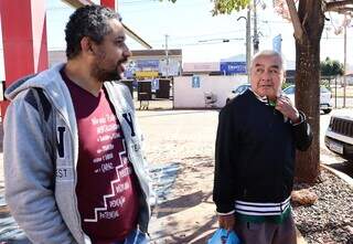 O genro Luis e o sogro Antonio são como pai e filho (Foto: Osmar Veiga)