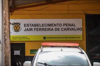 Penitenciária de Segurança Máxima, em Campo Grande (Foto: Henrique Kawaminami)