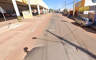 Supermercado fica na Rua Vaz de Caminha no Jardim Noroeste (Foto: Google Street View)