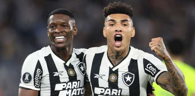 Botafogo vence Palmeiras em casa e conquista vantagem na Libertadores