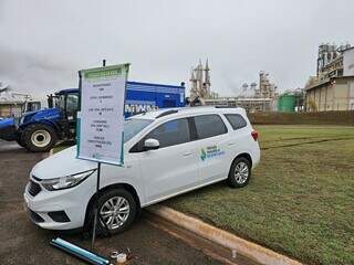 Adecoagro usa biometano para movimentar frota de 124 veículos leves, 6 caminhões, 4 motobombas e 1 trator (Foto: Mairinco de Pauda/Semadesc)