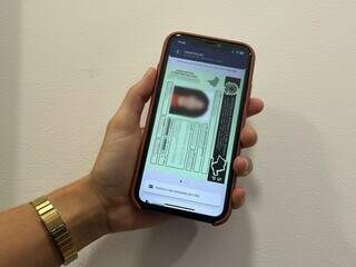 Só serão aceitos o e-Título CNH e RG digital; fotos não serão consideradas válidas (Foto: Natália Olliver)