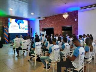 Curso de capaitação do Senai (Serviço Nacional de Aprendizagem Industrial). (Foto: Divulgação/Fiems)