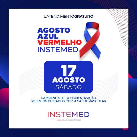 Médicos da INSTEMED realizam atendimentos gratuitos amanhã