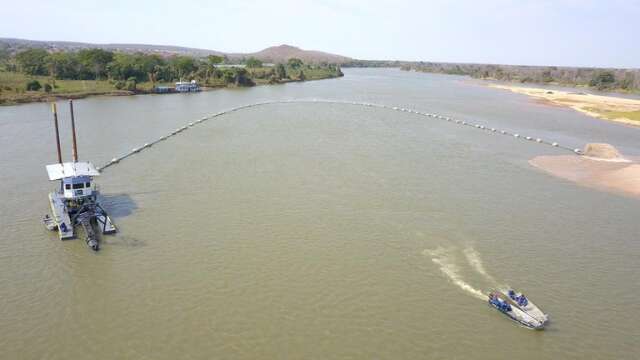 Dnit cria plano emergencial de dragagem no Rio Paraguai em MS