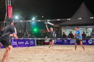 Torneio internacional de beach tennis sediado em Rio Brilhante (Foto: Andre Thome - Fotografia Esportiva)