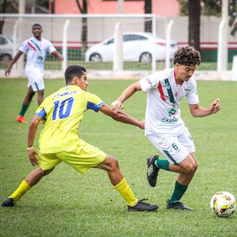 Caarap&oacute; recebe no s&aacute;bado primeiro jogo da decis&atilde;o do Estadual Sub-20