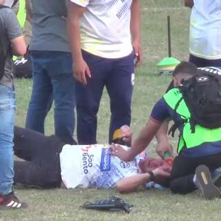 Técnico é agredido após empate no 1º jogo da final do Estadual Sub-20 