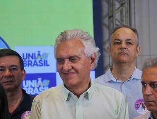 O governador do Estado de Goiás, Ronaldo Caiado (União) em evento na Capital (Foto: Paulo Francis)