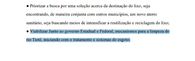 Copia e cola: candidato quer limpar Rio Tiet&ecirc; em Campo Grande