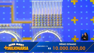 Sorteio da +Milionária pode pagar R$ 10 milhões nesta quarta (Foto: Reprodução) 