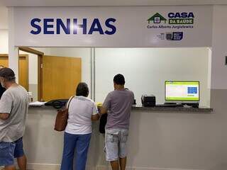 Atendimentos começaram nesta quarta-feira, na nova sede da Casa da Saúde, em Campo Grande (Foto: Clara Farias)