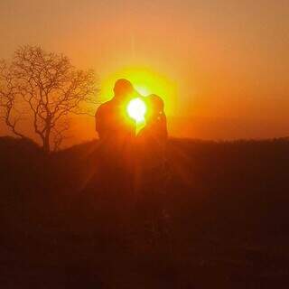 Roteiro tem trilha para curtir o pôr do sol na natureza (Foto: Osvair Barbosa)