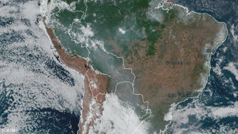 Pantanal contribui pouco com corredor de fuma&ccedil;a no mapa, diz meteorologista