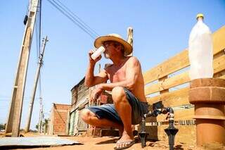 Paulo define a nova realidade dos moradores da Homex: “Estamos chiques demais”. (Foto: Henrique Kawaminami)