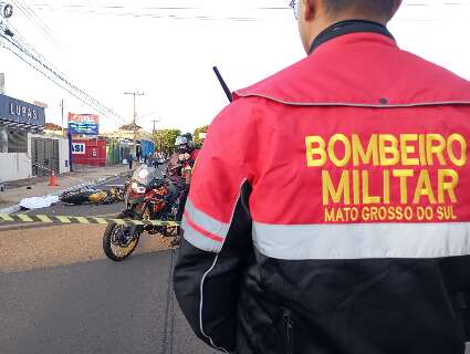 Motociclista bate em poste e morre, é a 3ª vítima em apenas 24 horas