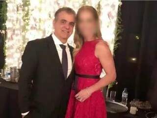 Antonio Joaquim da Mota e a esposa Cecy, também investigada em operação da PF (Foto: Arquivo)