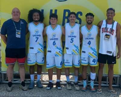 Time de MS conquista 4º lugar nos Jogos Universitários de Basquete 3x3