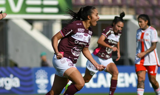 Mylena Carioca comemora gol da vitória sobre o Internacional. (Foto: Staff Images/CBF)