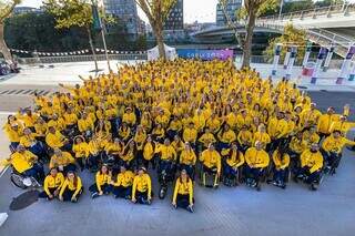 Todos os atletas da delegação brasileira nos Jogos Paralímpicos de Paris 2024 (Foto: @alecabral_ale/CPB)