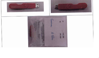 Em reviravolta, pen drive rosa voltou a ser prova na operação Omertà. (Foto: Reprodução)