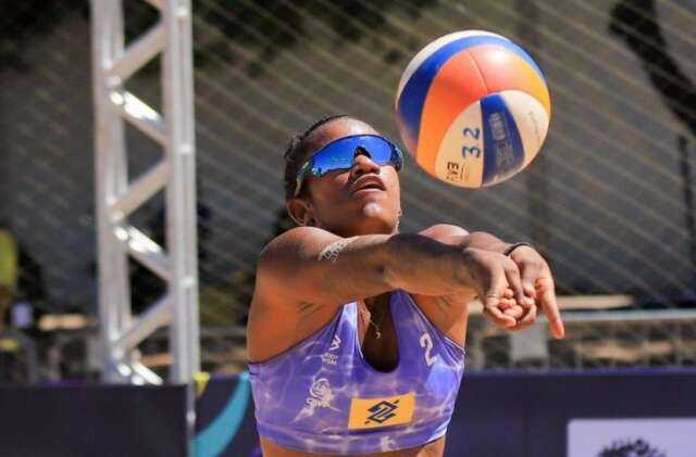 Atleta de MS &eacute; convocada para torneio mundial de v&ocirc;lei de praia no RJ