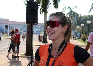 Eduarda competiu após três meses de ter sido mãe (Foto: Osmar Veiga)