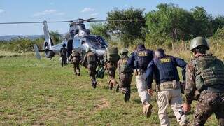 Forças de segurança durante Operação Ágata (Foto: Exército Brasileiro)