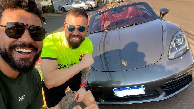 Fora da curva, Jean &eacute; o personal que tem Porsche de quase meio milh&atilde;o 