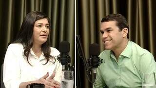 Rose Modesto e Beto Pereira durante entrevistas concedidas ao Campo Grande News (Foto: Reprodução)