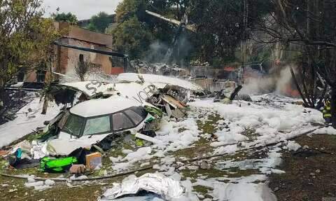 Sem avisar emergência, voo que caiu em SP iniciaria pouso em 1 minuto