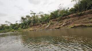 Trecho do Rio Miranda estudado durante expedição do IHP (Foto: Divulgação)