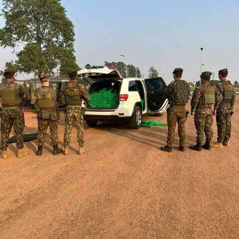 Traficante lotou Jeep com carga de maconha avaliada em R$ 1,5 milh&atilde;o