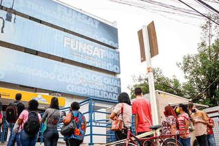 Agência fica localizada na Rua 14 de Julho, nº 992, região central da Capital. (Foto: /Henrique Kawaminami)