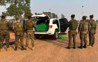 Traficante lotou Jeep com carga de maconha avaliada em R$ 1,5 milh&atilde;o