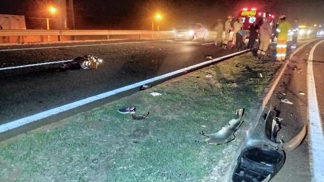 Motociclista voltava de festa quando foi atropelada na contramão de rodovia